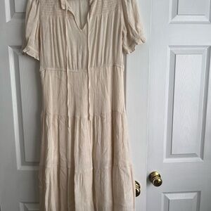 Elegant Cream Dress